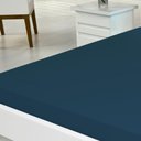 Ver imagem 3 de Lençol de Baixo Aquarela Micropercal King com Elástico 1 Peça 200 Fios 100% Poliéster - Azul