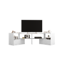 Ver imagem 1 de Rack Extensível para Canto Innove Branco Velluto