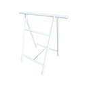 Ver imagem 1 de Kit Cavalete Tubolar Dobravel Com 2 Peças 90cm X 1 Metro Branco