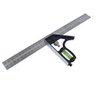 Esquadro Combinado Com Nível Régua 300Mm Inox Com Riscador - 1