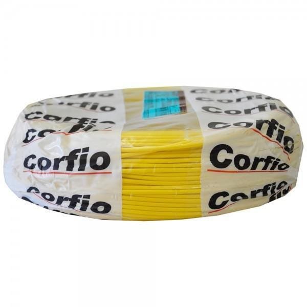 Cabo Flexível Antichamas Amarelo 2,5Mm Corfio 50 Metros - 2