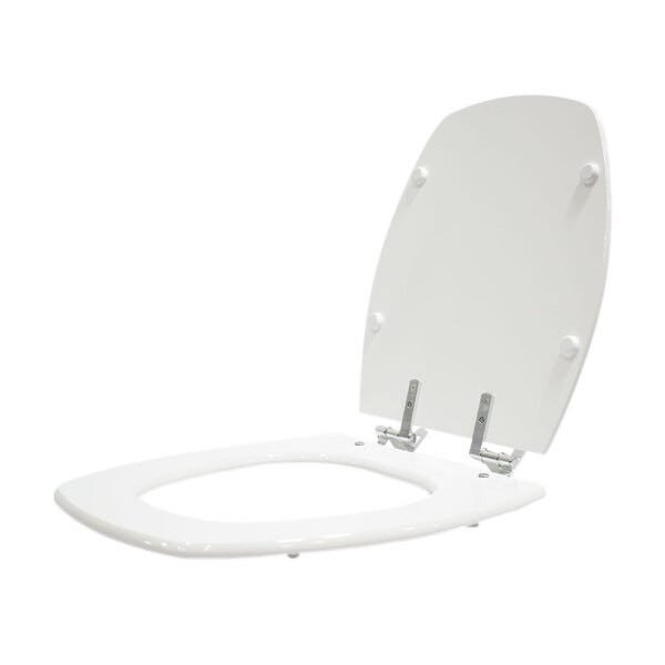 Assento Sanitário Laqueado Hawaii Branco - Mondialle - 2