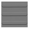 Piso Tátil Direcional Pvc 25cm X 25cm X 3mm Kapazi - Cx com 16un - 1