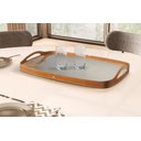 Ver imagem 2 de Bandeja Vale com Vidro Castanho