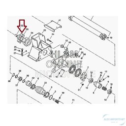 Borracha Acoplador Jet Sea Hx / Xp Acoprador motor de poupa - 2