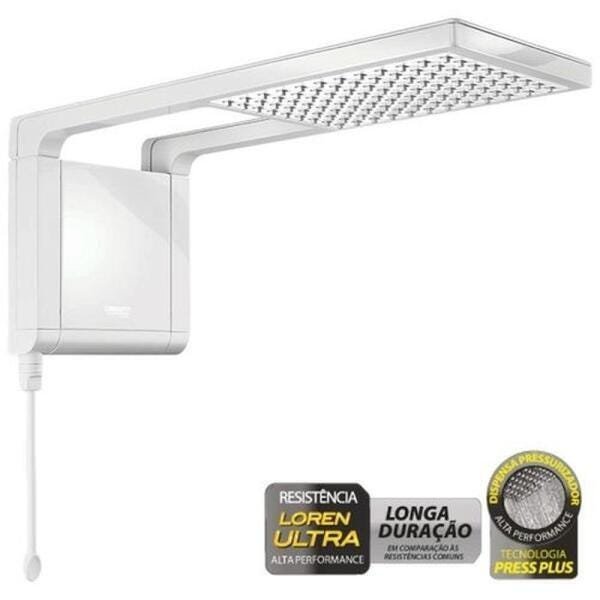Chuveiro Lorenzetti Acqua Storm Ultra Branco 110V - 3