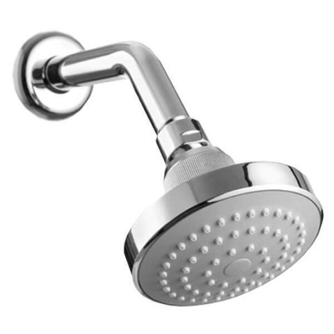 Ducha Chuveiro Articulável Redondo Rubi Soft Aquecimento Solar e Gás Até 70º C