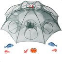 Ver imagem 1 de Covo Armadilha Lorben para Camarão Lambari 8 Bocas Guarda Chuva