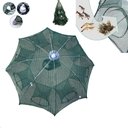 Ver imagem 3 de Covo Armadilha Lorben para Camarão Lambari 8 Bocas Guarda Chuva