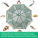 Ver imagem 5 de Covo Armadilha Lorben para Camarão Lambari 8 Bocas Guarda Chuva
