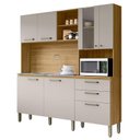 Ver imagem 4 de Kit Cozinha Ambiente Mega Freijó Soft - Kits Paraná