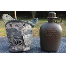 Cantil Militar Tático Térmico 800 Ml Caneca De Alumínio - 3