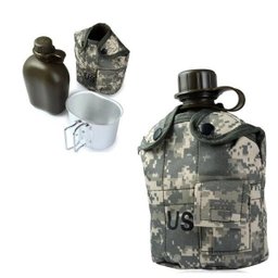 Cantil Militar Tático Térmico 800 Ml Caneca De Alumínio - 4