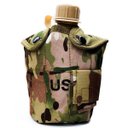 Ver imagem 1 de Cantil Militar Tático Térmico 800 Ml Caneca De Alumínio