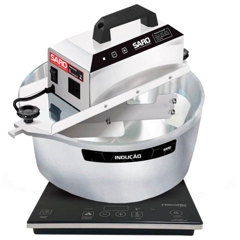 Misturador Elétrico de Massas e Doces 10l 127v com Fogão de Indução