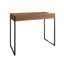 Ver imagem 2 de Aparador Industrial Retangular Califórnia Amêndoa 137x40cm Base Ferro Preto