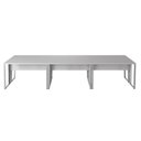 Ver imagem 4 de Mesa Trabalho Escritório 6 Pessoas 360cm Pé Metal F5 Office Cor:cinza