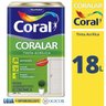 Tinta Acrílica 18 Litros Coralar Coral - Amarelo - 1