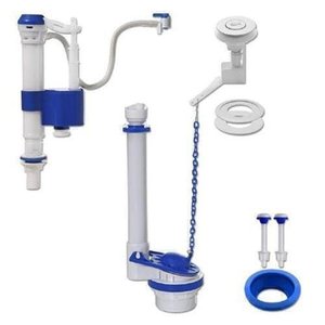 Kit Caixa Acoplada Completo Acionador Lateral Blukit