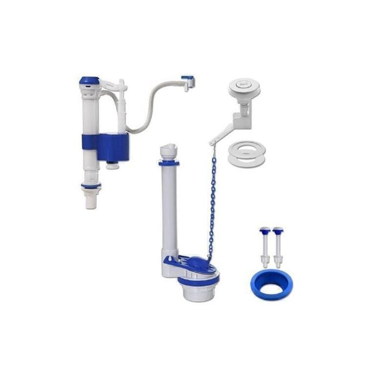 Kit Caixa Acoplada Completo Acionador Lateral Blukit