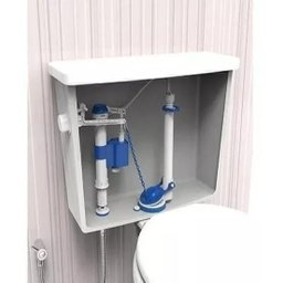 Kit Caixa Acoplada Completo Acionador Lateral Blukit - 2