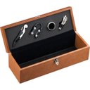 Ver imagem 1 de Caixa Boccati Madeira Marrom 1 Garrafa De Vinho E Acessórios