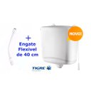 Ver imagem 2 de CAIXA DE DESCARGA ALTA ENGATE FLEXIVEL PLASTICA BRANCA TIGRE