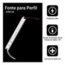 Ver mais imagens de Kit 3 Fonte Slim 12v 2a 24w Bivolt