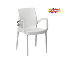 Ver imagem 7 de Cadeira Poltrona Sala Cozinha Jardim Pé Aluminio Plasnew