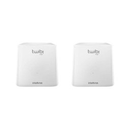 Roteador Intelbras Twibi Wifi Mesh Giga Kit com 2 Unidades - 10