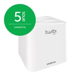 Roteador Intelbras Twibi Wifi Mesh Giga Kit com 2 Unidades - 5