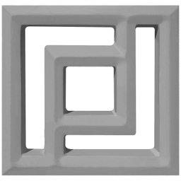 Forma 3d Cobogó Concreto Profissional Abs Elemento Vazado - 2