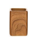 Ver imagem 3 de Conjunto Banheiro em Polirresina Estilo Madeira - 3pçs Mart