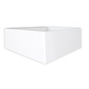 Ver imagem 3 de Cuba Para Banheiro Quadrada 30x30 Fit Cozimax Branco
