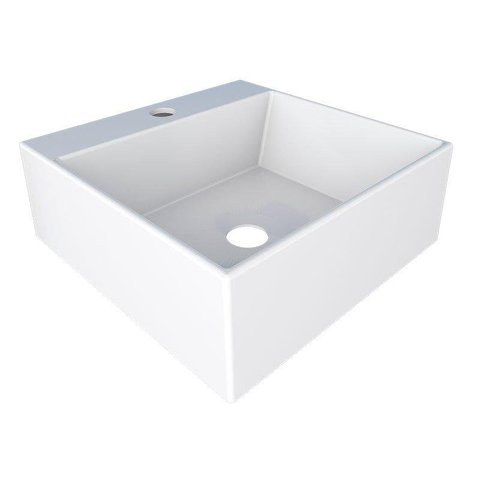 Cuba Para Banheiro Quadrada 30x30 Fit Cozimax Branco