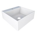 Ver imagem 1 de Cuba Para Banheiro Quadrada 30x30 Fit Cozimax Branco