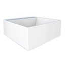 Ver imagem 2 de Cuba Para Banheiro Quadrada 30x30 Fit Cozimax Branco