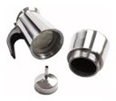 Ver imagem 3 de Cafeteira Italiana Aço Inox 9 Xícaras