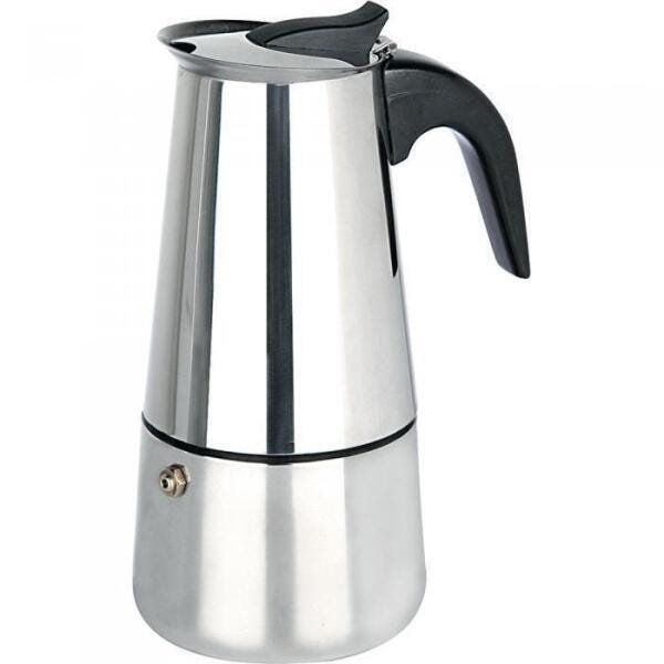 Cafeteira Italiana Em Aco Inox 9 Cafes