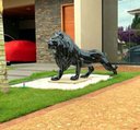 Ver imagem 4 de ESCULTURA LEÃO LUXO EM FIBRA DE VIDRO Pronto Artes DECORAÇÃO DE JARDIM