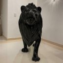 Ver imagem 3 de ESCULTURA LEÃO LUXO EM FIBRA DE VIDRO Pronto Artes DECORAÇÃO DE JARDIM