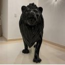 Ver imagem 3 de ESCULTURA LEÃO LUXO EM FIBRA DE VIDRO Pronto Artes DECORAÇÃO DE JARDIM