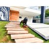 ESCULTURA LEÃO LUXO EM FIBRA DE VIDRO Pronto Artes DECORAÇÃO DE JARDIM - 6