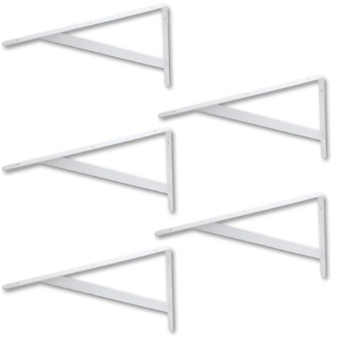 Suporte Mão Francesa para Prateleira e Móveis 19x12cm | Fertak | 05 Un