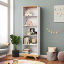 Ver imagem 1 de Estante Infantil 4 Prateleiras 100% Mdf Retrô