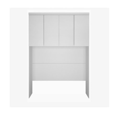 Modulo Aéreo Safira Casal em Mdf com 4 Portas Clic Móveis