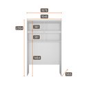 Ver imagem 3 de Modulo Aéreo Safira Casal em Mdf com 4 Portas Clic Móveis