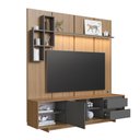 Ver imagem 3 de Rack Painel para TV até 55 Polegadas 180cm com Nichos Gaveta