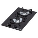 Ver imagem 1 de Cooktop Chamalux 2 Bocas Ultra Chama Preto 127v/220v