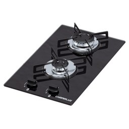 Cooktop Chamalux 2 Bocas Ultra Chama Preto 127v/220v - 1
